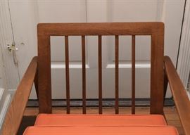 Vintage Mid Century Modern Armchair