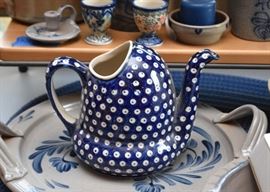 Polish Pottery Teapot