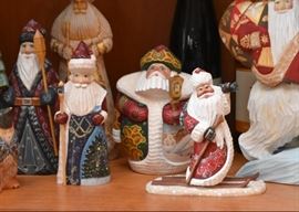 G. DeBrekht Christmas Figurines
