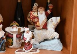 G. DeBrekht Christmas Figurines