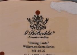 G. DeBrekht Christmas Figurines