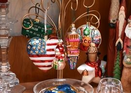 Mercury Glass Christmas Ornaments