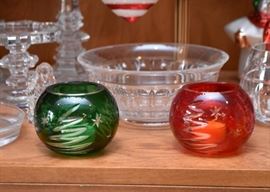 Waterford Marquis Christmas Votive Candle Holders