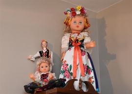 Dolls in Polish Dress