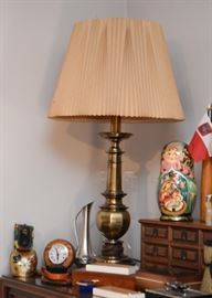 Brass Table Lamp