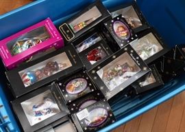 And a Whole Tub Full of More Christopher Radko Mercury Glass Christmas Ornaments