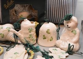 Belleek Christmas Ornaments