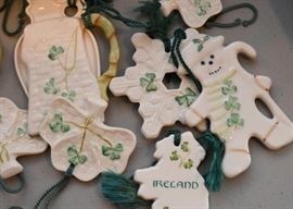 Belleek Christmas Ornaments