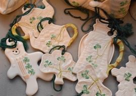 Belleek Christmas Ornaments