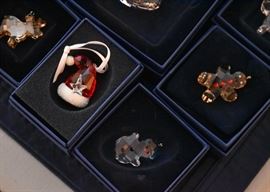 Swarovski Crystal Christmas Ornaments