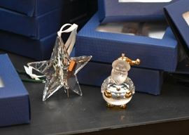 Swarovski Crystal Christmas Ornaments