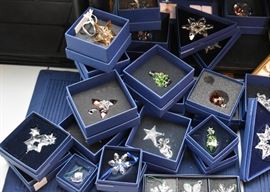 Swarovski Crystal Christmas Ornaments