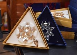 Swarovski Crystal Christmas Ornaments