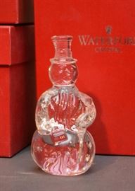 Waterford Crystal Snowman Figurine