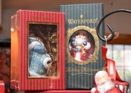 Waterford Holiday Heirlooms Mercury Glass Christmas Ornaments