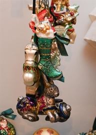 Waterford Holiday Heirlooms Mercury Glass Christmas Ornaments