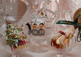 Waterford Holiday Heirlooms Mercury Glass Christmas Ornaments