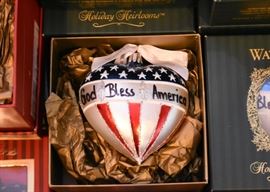 Waterford Holiday Heirlooms Mercury Glass Ornaments