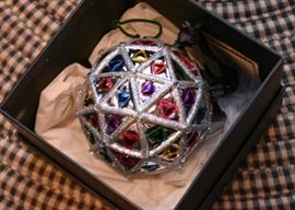 Waterford Holiday Heirlooms Mercury Glass Ornaments