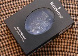 Waterford Crystal Times Square New Years Eve Ball Ornaments