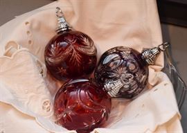 Waterford Crystal Ball Ornaments
