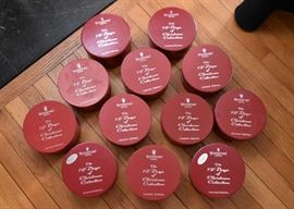 Waterford Crystal "12 Days of Christmas" Limited Edition Bell Ornaments