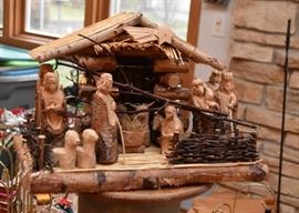 Wooden Nativity Scenes 