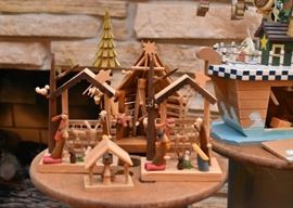 Wooden Nativity Scenes 