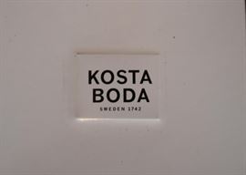 Kosta Boda Santa Claus Christmas Ornament