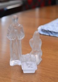 Lalique Nativity Figurines