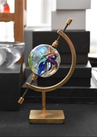 Glass Eye Studio Globe Paperweight