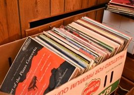Albums, LP's, 78's & 45's