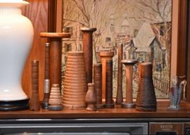 Wooden Textile Spools