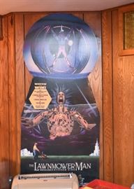 The Lawnmower Man Movie Display 