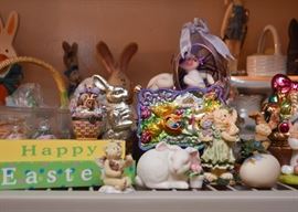 Easter Decor & Collectibles (including Waterford, Annalee, Boyds Bears & More)