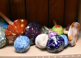 Shroomyz by J.J. Potts Mushroom Garden Stakes