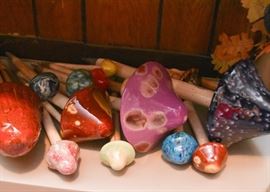 Shroomyz by J.J. Potts Mushroom Garden Stakes