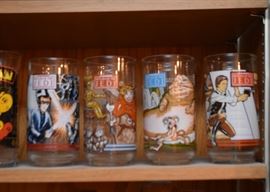 Vintage Burger King "Return of the Jedi" Glasses (sorry about the blurry photo)