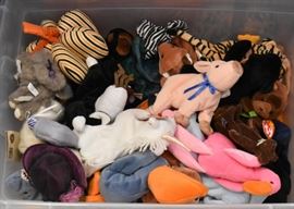 2 Tubs Full of Beanie Babies
