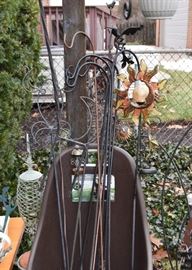 Garden Decor & Accessories (Plant Stands, Stakes, Pots, Statues, Etc.)