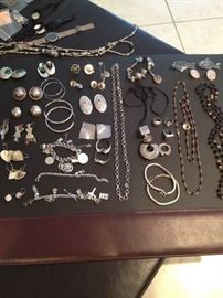 Silver jewelry signed