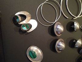 Sterling silver earrings