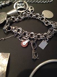 charm bracelet sterling silver