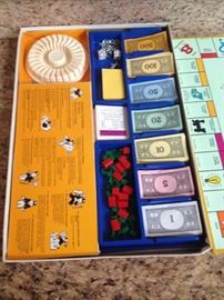 Vintage Monopoly Anniversary Edition