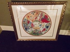 Marc Chagall lithograph
