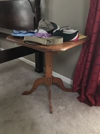 Vintage oak side table