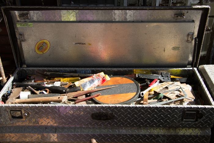 Diamond Plate Truck Bed Tool Box. 3 Available. Priced From: $90.00-$120.00.