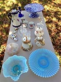From Fenton, Hand Painted China, Occupied Japan Figureines and More:  $6.00-$75.00