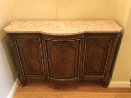  Marble Topped Sideboard