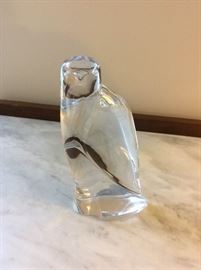  Val St Lambert Glass Bird